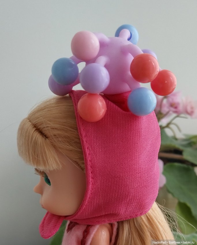 Ручка-шапка✍️🎩 — Куклы Маша и Медведь (Simba): Маша в кармашке (фото 8)