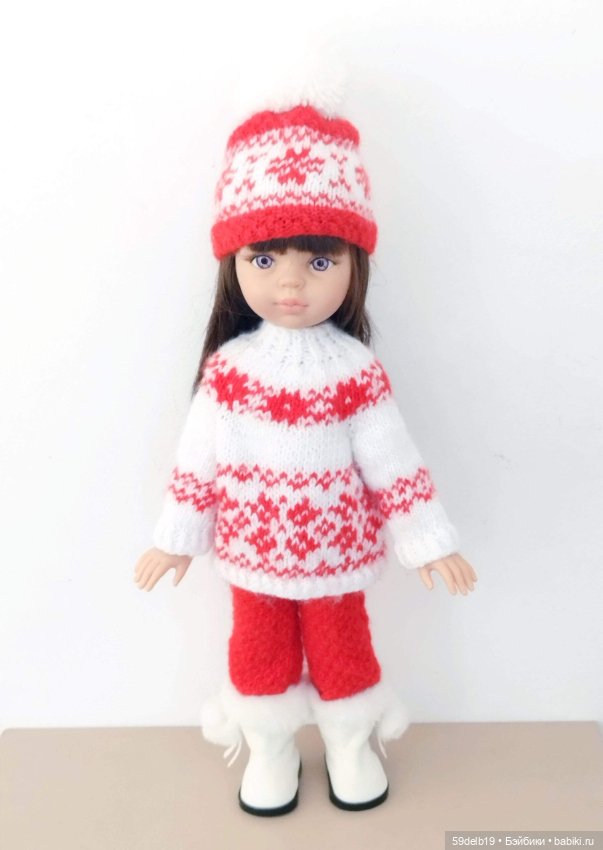 Вязание для кукол спицами