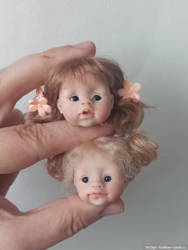 Готовлю парички — Авторские шарнирные куклы своими руками: лепка (фото 3)