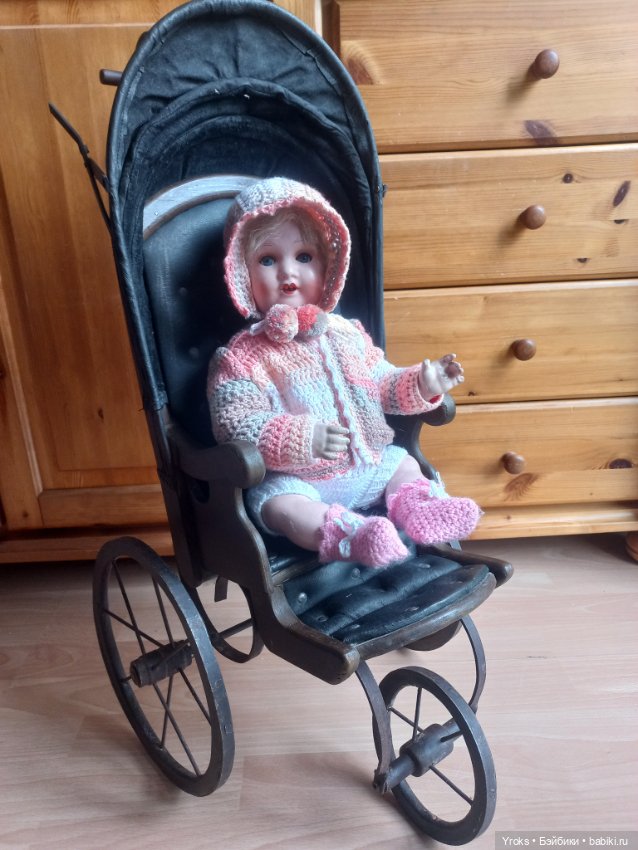 Старая колясочка — Мебель для кукол и домиков: фото (фото 3)