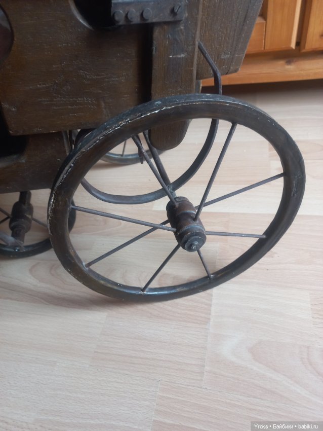 Старая колясочка — Мебель для кукол и домиков: фото (фото 6)