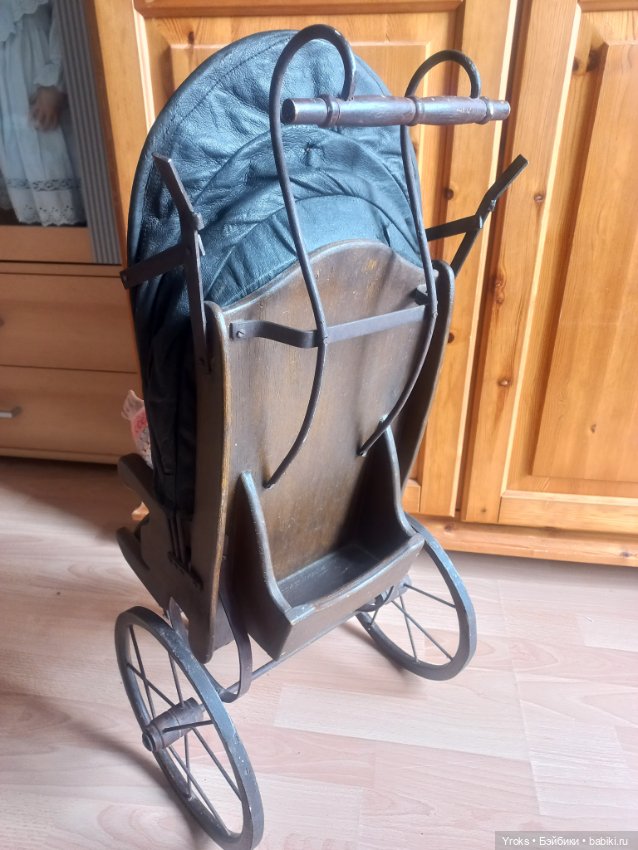 Старая колясочка — Мебель для кукол и домиков: фото (фото 5)