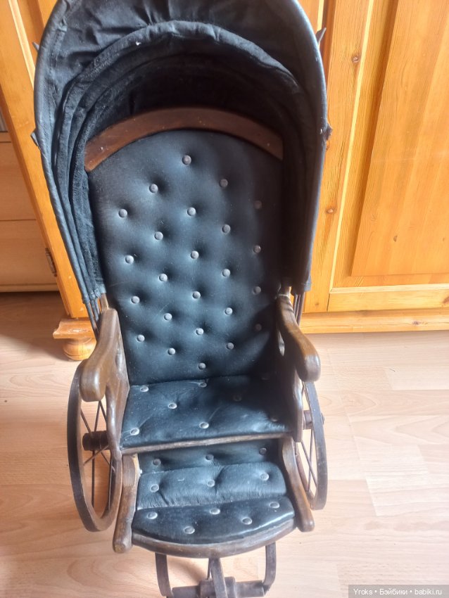Старая колясочка — Мебель для кукол и домиков: фото (фото 9)