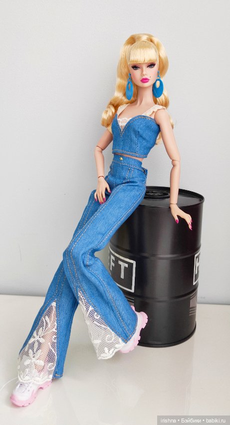 Джинсовая мода — Одежда и обувь для кукол своими руками: фото