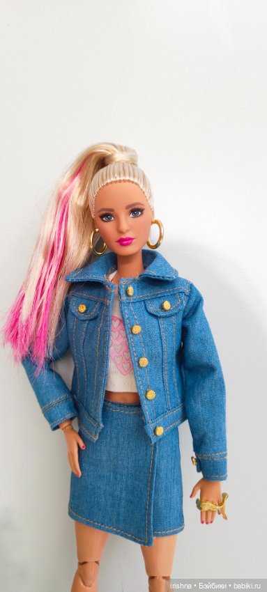 Джинсовая мода — Одежда и обувь для кукол своими руками: фото