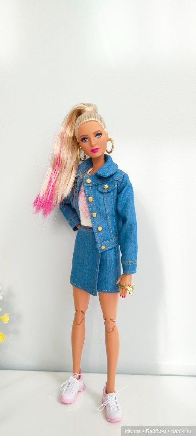 Джинсовая мода — Одежда и обувь для кукол своими руками: фото (фото 3)