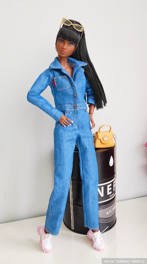 Джинсовая мода — Одежда и обувь для кукол своими руками: фото (фото 9)