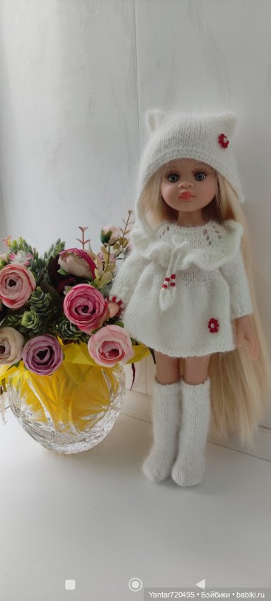 Одежда вязаная для кукол ПаолаРейна, Дель Норте, Бержуан, Паола Рейна-мини