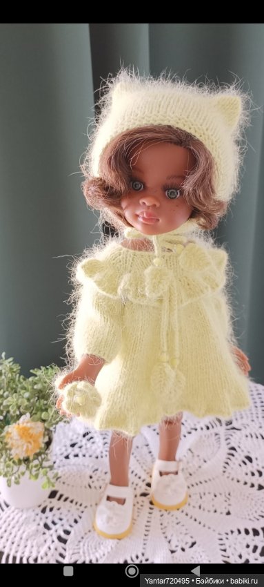 Одежда вязаная для кукол ПаолаРейна, Дель Норте, Бержуан, Паола Рейна-мини