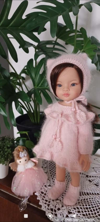 Одежда вязаная для кукол ПаолаРейна, Дель Норте, Бержуан, Паола Рейна-мини (фото 7)