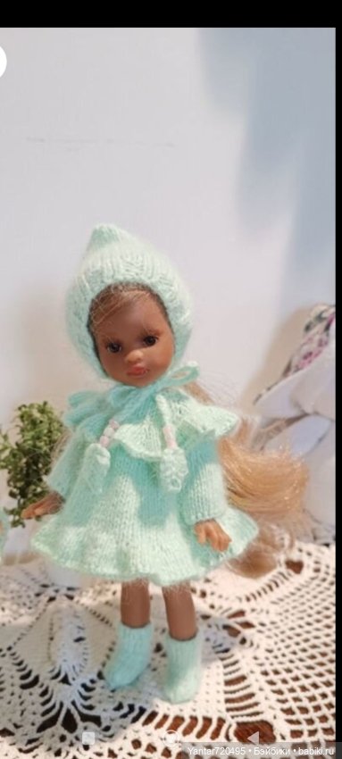 Одежда вязаная для кукол ПаолаРейна, Дель Норте, Бержуан, Паола Рейна-мини