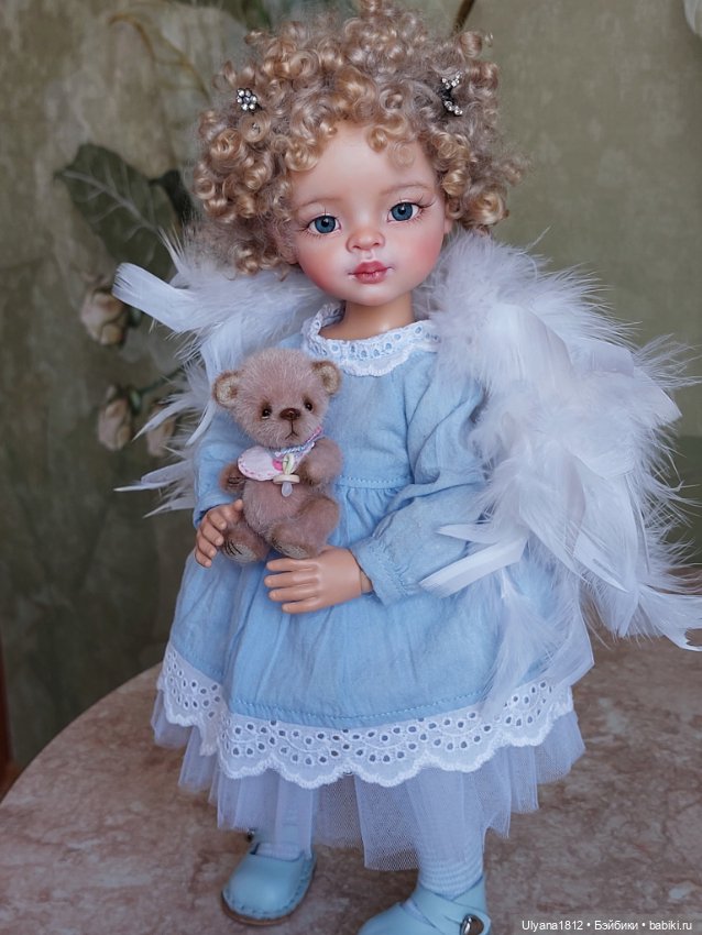 Медвежонок и Ангел — Куклы Paola Reina (Паола Рейна): новинки (фото 4)