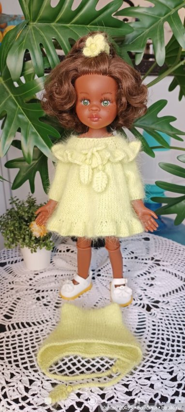 Одежда вязаная для кукол ПаолаРейна, Дель Норте, Бержуан, Паола Рейна-мини