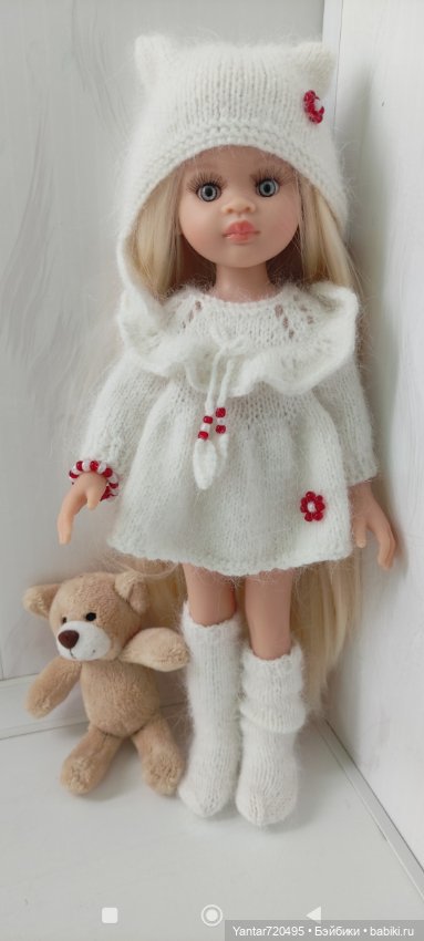 Одежда вязаная для кукол ПаолаРейна, Дель Норте, Бержуан, Паола Рейна-мини