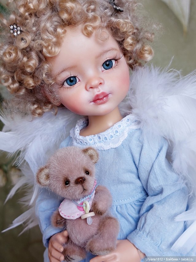 Медвежонок и Ангел — Куклы Paola Reina (Паола Рейна): новинки (фото 6)