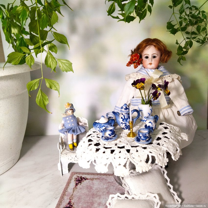 А давайте пить чай — Антикварные куклы Simon & Halbig (S&H): Симон Хальбиг
