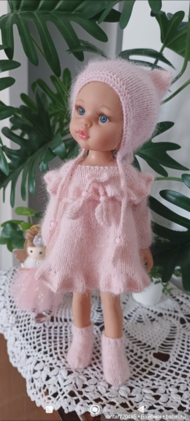 Одежда вязаная для кукол ПаолаРейна, Дель Норте, Бержуан, Паола Рейна-мини (фото 6)