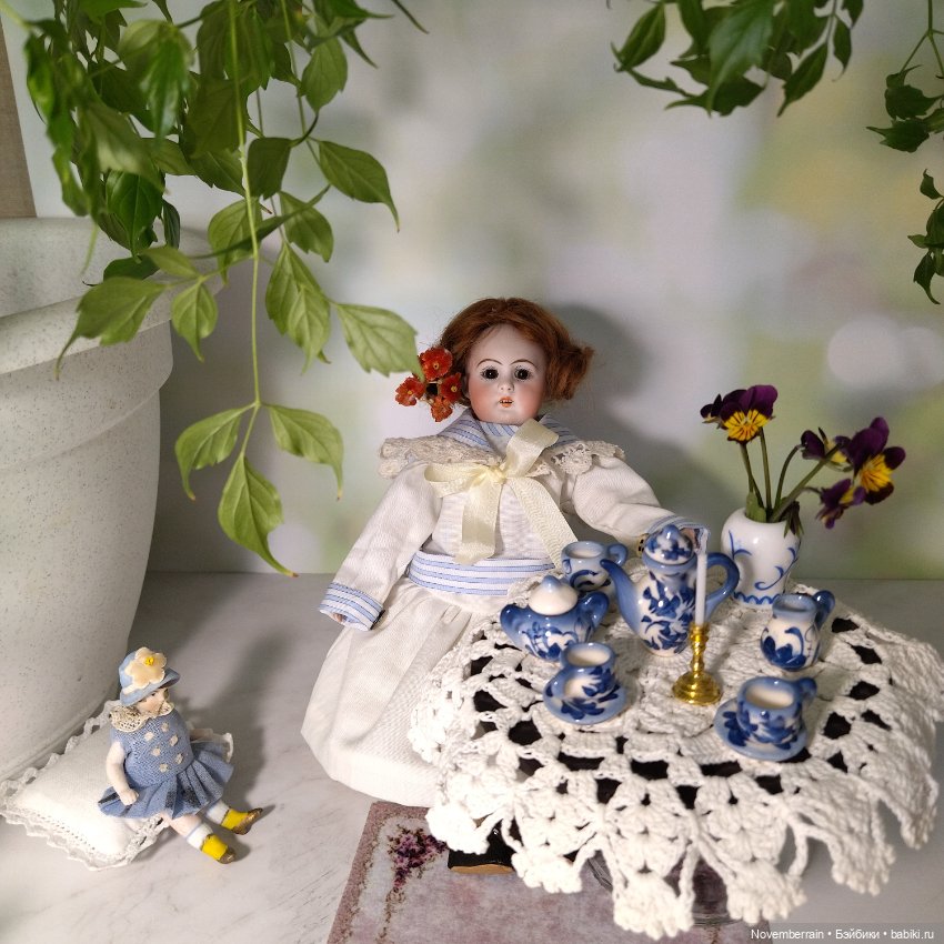 А давайте пить чай — Антикварные куклы Simon & Halbig (S&H): Симон Хальбиг