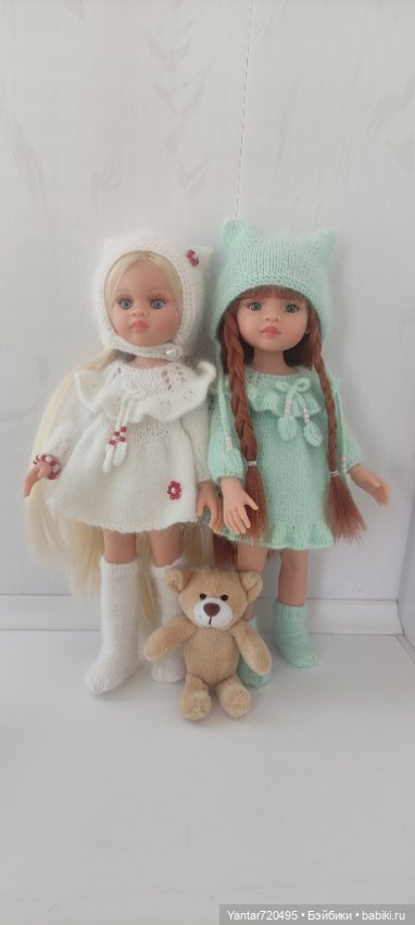 Одежда вязаная для кукол ПаолаРейна, Дель Норте, Бержуан, Паола Рейна-мини (фото 4)
