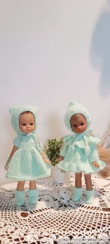 Одежда вязаная для кукол ПаолаРейна, Дель Норте, Бержуан, Паола Рейна-мини