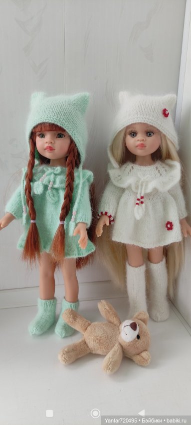 Одежда вязаная для кукол ПаолаРейна, Дель Норте, Бержуан, Паола Рейна-мини (фото 3)