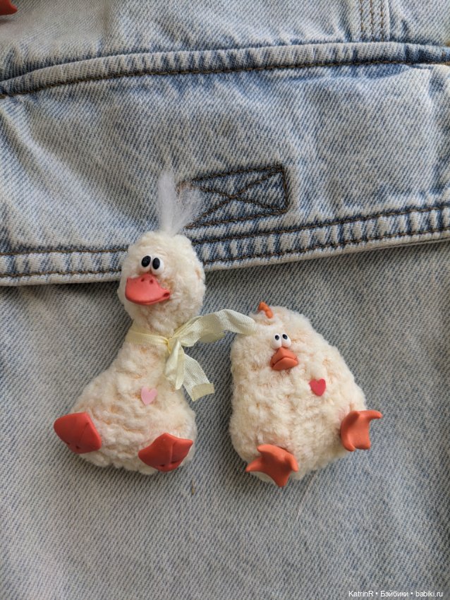 Утята. Брошки — Авторские мишки Тедди и друзья: фото (фото 6)