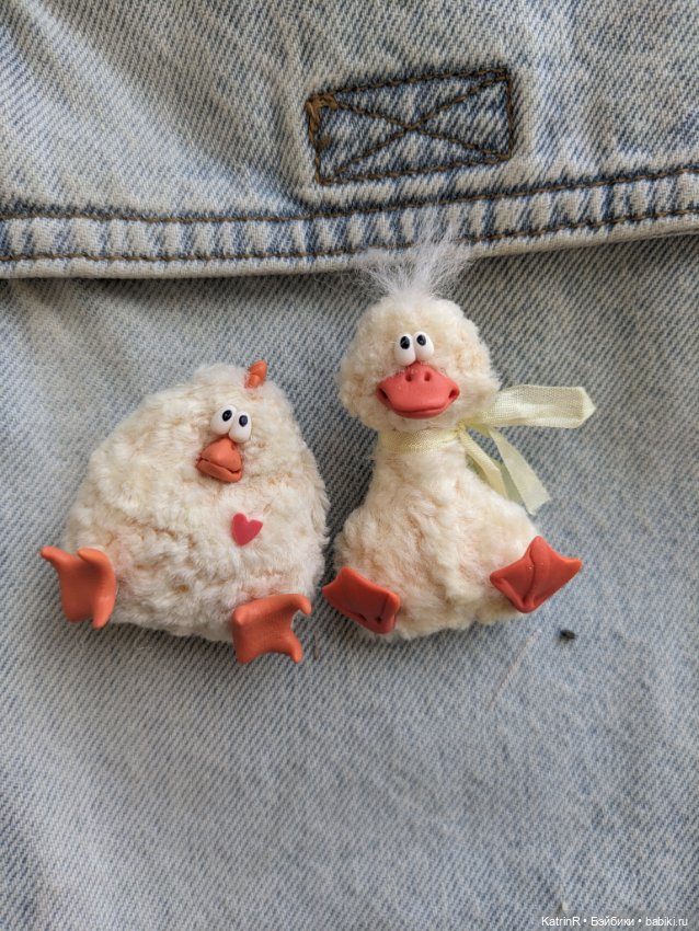 Утята. Брошки — Авторские мишки Тедди и друзья: фото