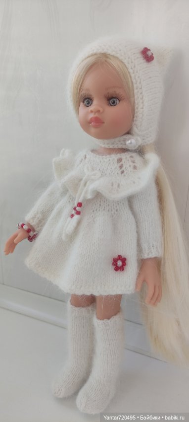 Одежда вязаная для кукол ПаолаРейна, Дель Норте, Бержуан, Паола Рейна-мини