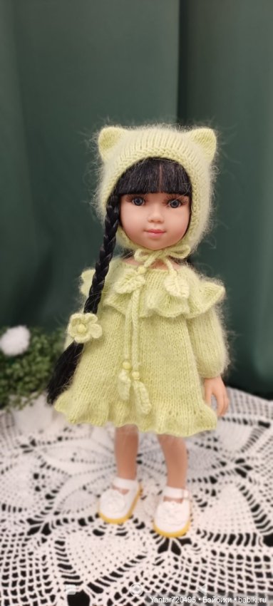 Одежда вязаная для кукол ПаолаРейна, Дель Норте, Бержуан, Паола Рейна-мини
