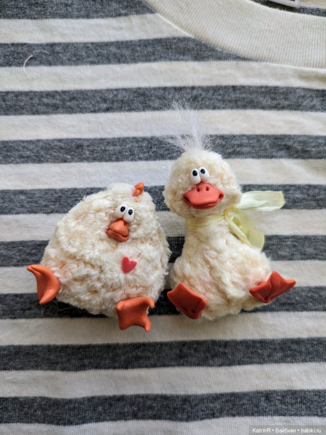 Утята. Брошки — Авторские мишки Тедди и друзья: фото (фото 4)