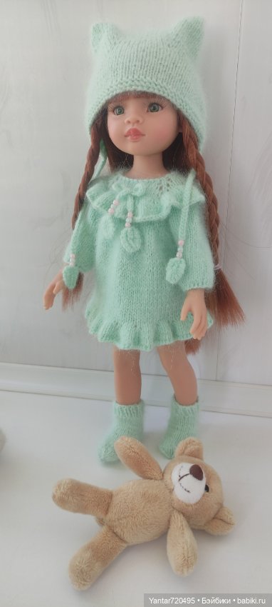 Одежда вязаная для кукол ПаолаРейна, Дель Норте, Бержуан, Паола Рейна-мини