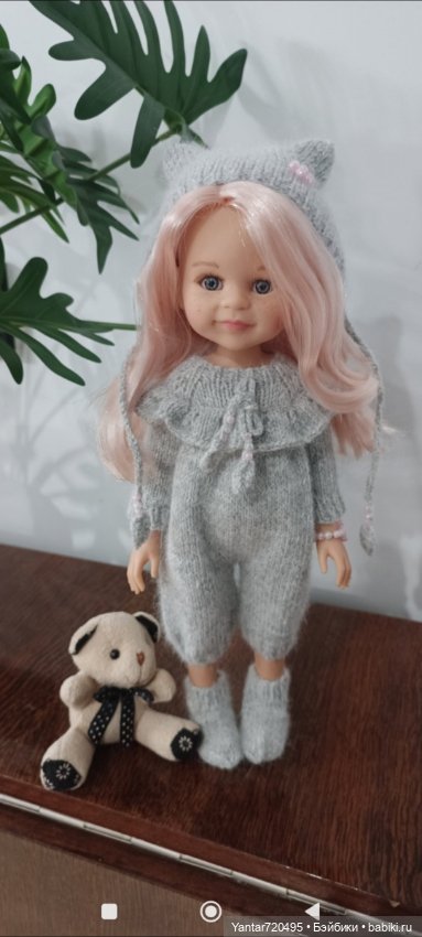 Одежда вязаная для кукол ПаолаРейна, Дель Норте, Бержуан, Паола Рейна-мини