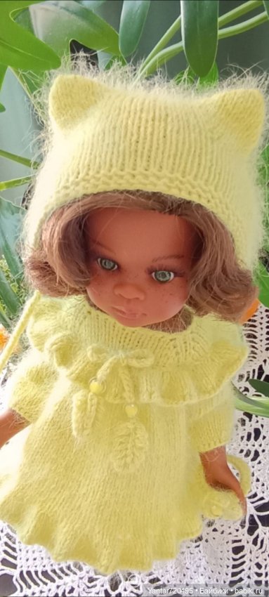 Одежда вязаная для кукол ПаолаРейна, Дель Норте, Бержуан, Паола Рейна-мини