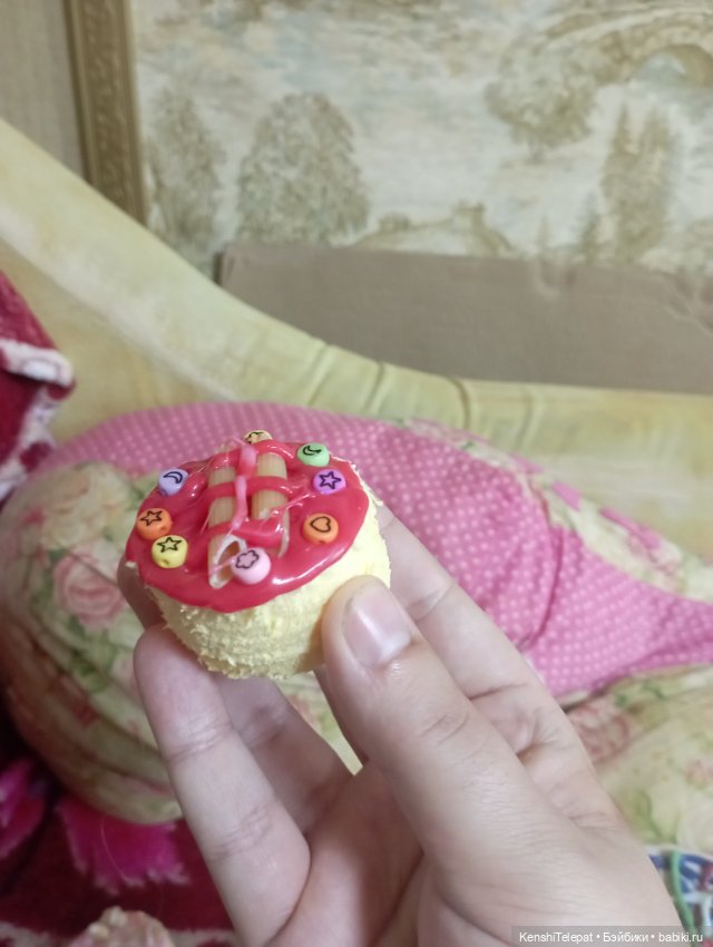 Тортики и подобное для кукол своими руками (фото 2)