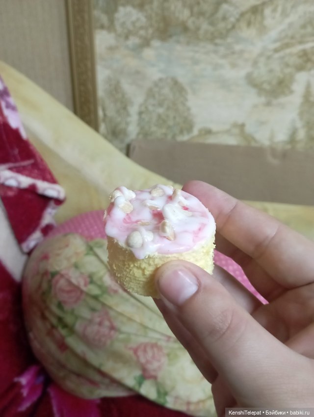 Тортики и подобное для кукол своими руками
