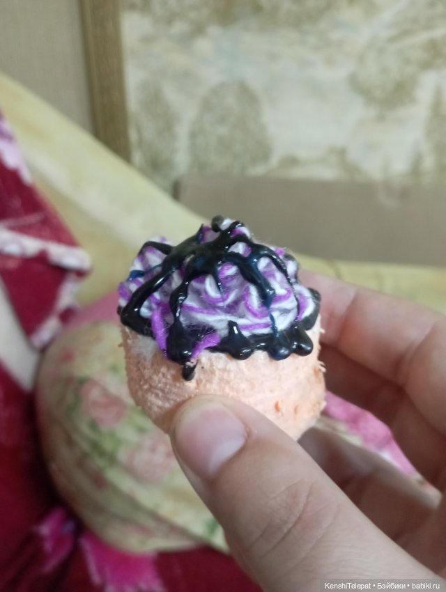 Тортики и подобное для кукол своими руками (фото 3)