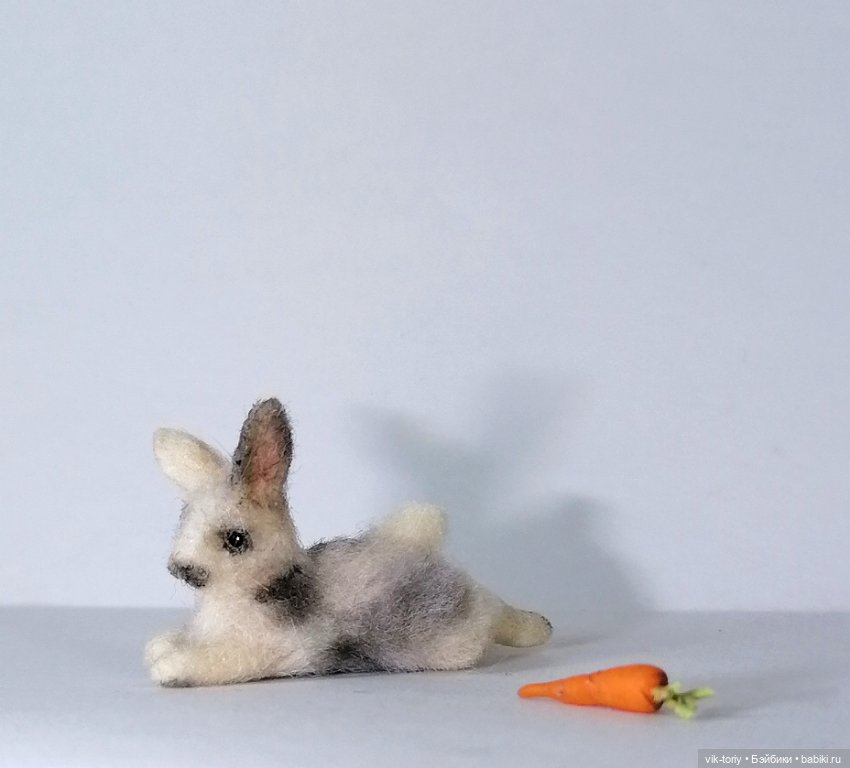 Кролик — Кукольная миниатюра своими руками: еда (фото 9)