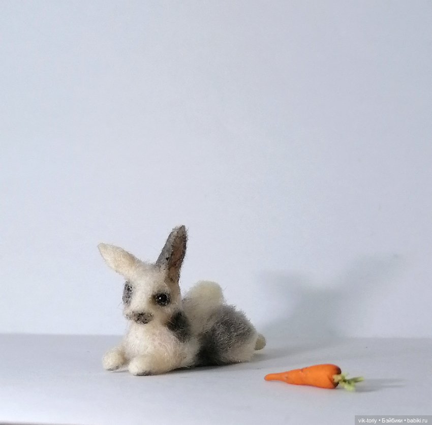 Кролик — Кукольная миниатюра своими руками: еда (фото 3)
