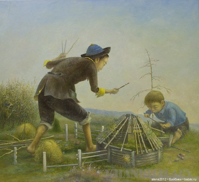 Жамсо Рандаев, погружение в мир детства