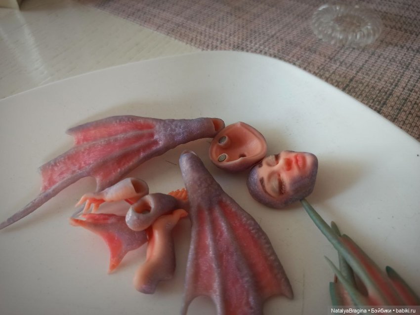 Новые русалки — Авторские шарнирные куклы своими руками: лепка (фото 4)