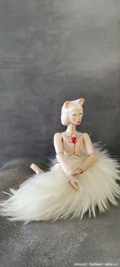 Волчица — Авторские шарнирные куклы своими руками: лепка