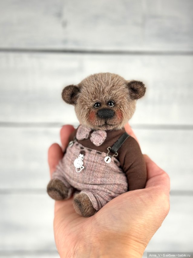Тедди мишка Питер — Авторские мишки Тедди и друзья: фото (фото 2)