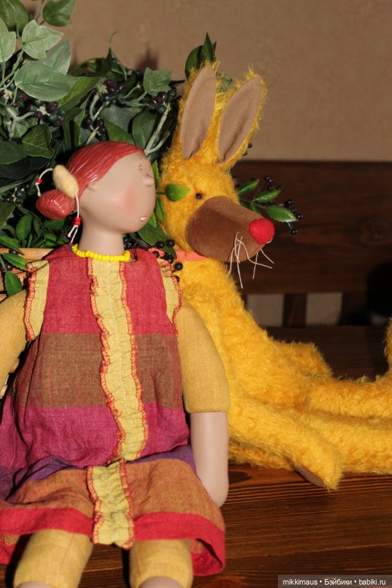 Заяц Медуница - в стиле Zwergnase (фото 7)