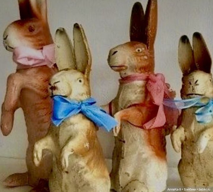 Подборка фото антикварных пасхальных коробок для конфет easter antique candy box (фото 5)