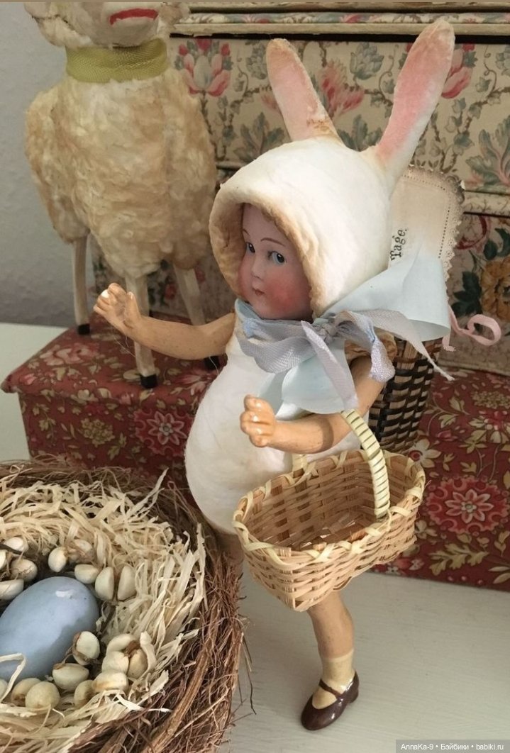 Подборка фото антикварных пасхальных коробок для конфет easter antique candy box