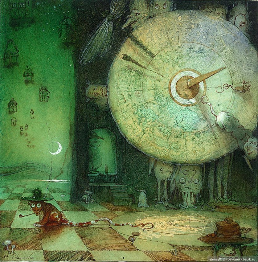 Самый дорогой российский книжный иллюстратор Кирилл Чёлушкин, и его удивительные работы