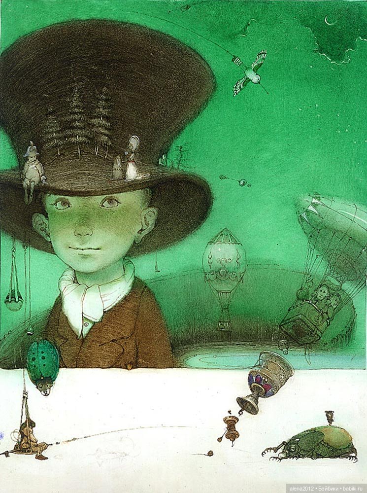 Самый дорогой российский книжный иллюстратор Кирилл Чёлушкин, и его удивительные работы