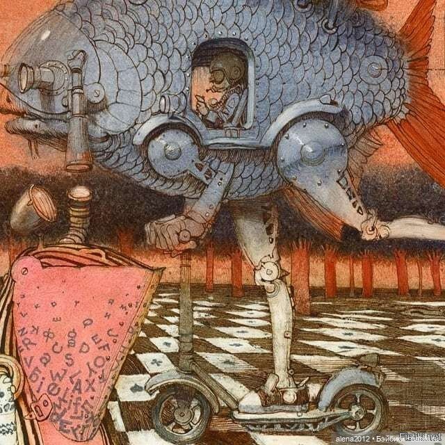 Самый дорогой российский книжный иллюстратор Кирилл Чёлушкин, и его удивительные работы