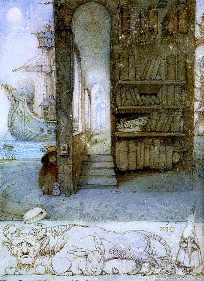 Самый дорогой российский книжный иллюстратор Кирилл Чёлушкин, и его удивительные работы