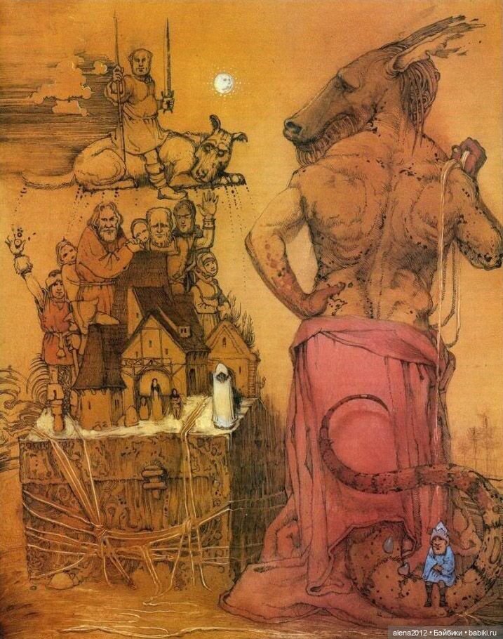 Самый дорогой российский книжный иллюстратор Кирилл Чёлушкин, и его удивительные работы